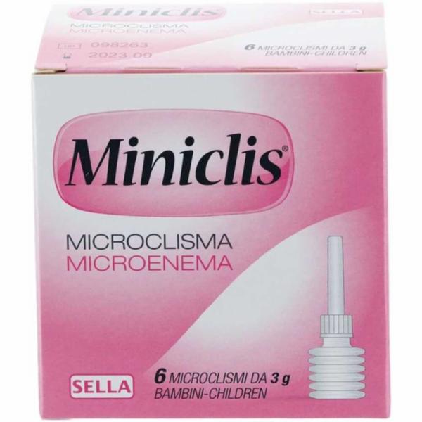 Nova Argentia 6 Microclismi Bimbi 120 g