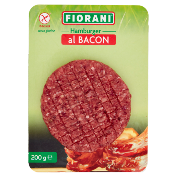 Fiorani Hamburger al Bacon 200 g