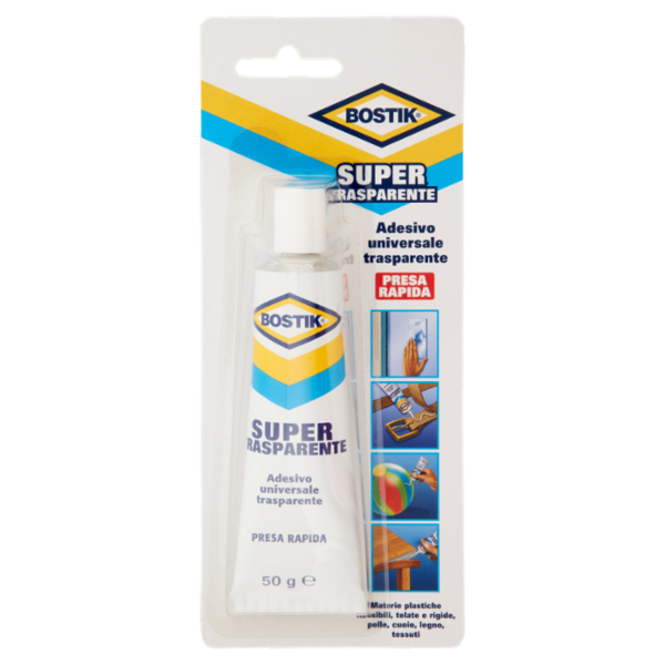 Bostik Super Trasparente Adesivo universale 50 g