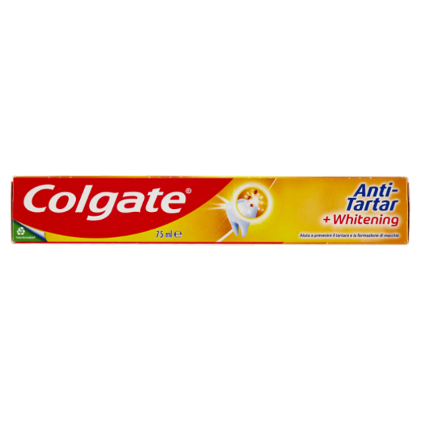 Colgate dentifricio sbiancante Antitartaro + Whitening 75 ml