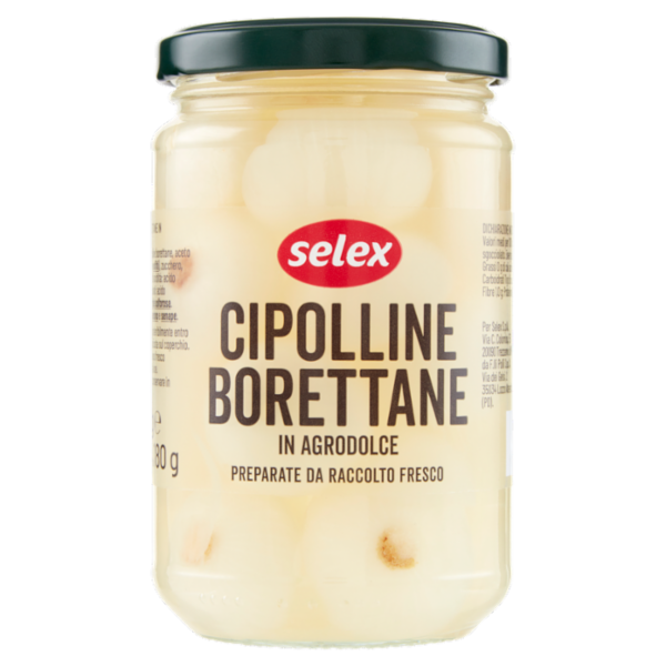 Selex Cipolline Borettane in Agrodolce 290 g