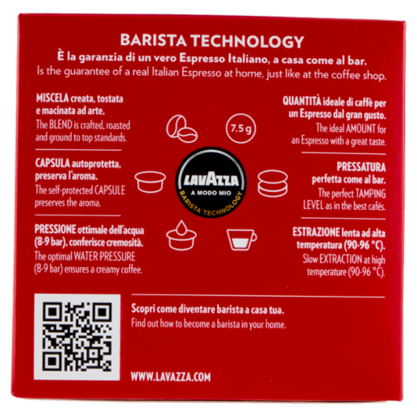 Lavazza A Modo Mio Espresso Passionale 16 Capsule 120 g