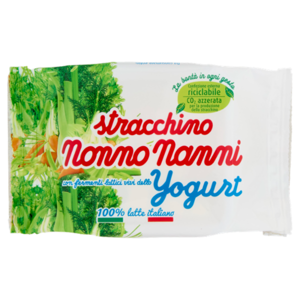 Nonno Nanni stracchino con fermenti lattici vivi dello Yogurt 100 g