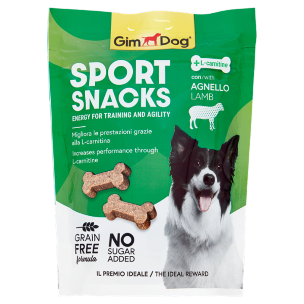 GimDog Sport Snacks con Agnello 150 g