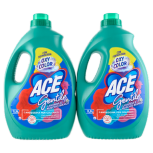 Ace Gentile Lavanda e Muschio Bianco Candeggina Per Colorati 2 x 2,3 L