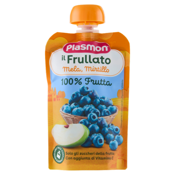 Plasmon il Frullato Mela, Mirtillo 100 g