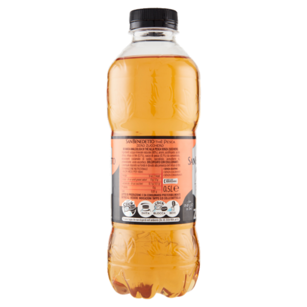 San Benedetto Thè Pesca Zero 0,5 L