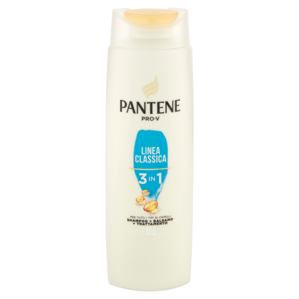 Pantene Shampoo+Balsamo+Trattamento 3in1 Linea Classica 225 ml