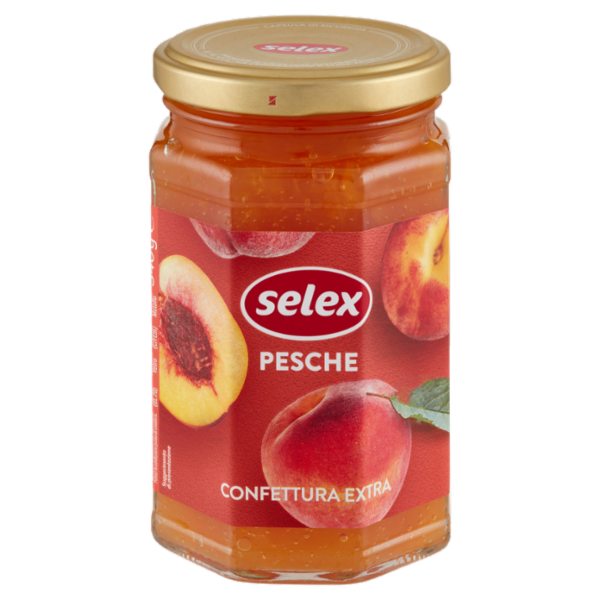 Selex Confettura Extra di Pesche 340 g