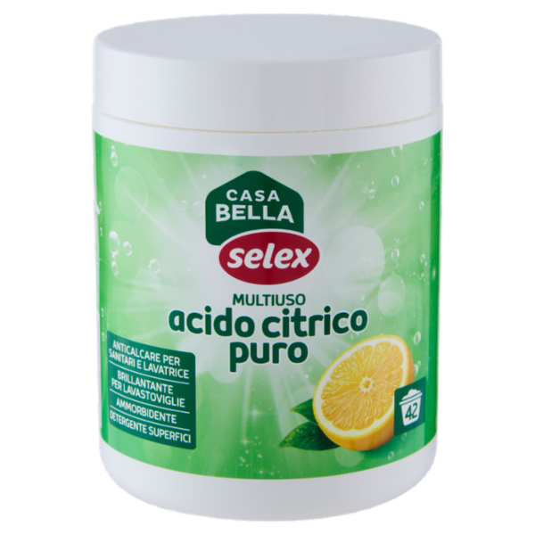 Selex Casa Bella Acido Citrico Puro in Polvere 500 g