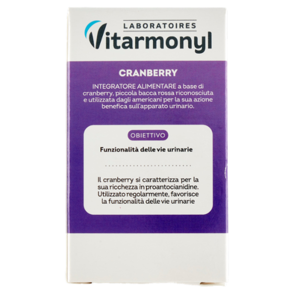 Laboratoires Vitarmonyl Cranberry Benessere delle vie urinarie 60 capsule 20,1 g