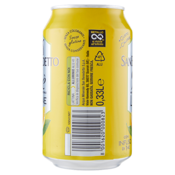 San Benedetto Thè Limone lattina standard 0,33 L