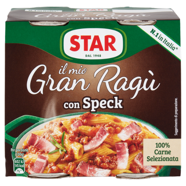 Star il mio Gran Ragù con Speck 2 x 180 g
