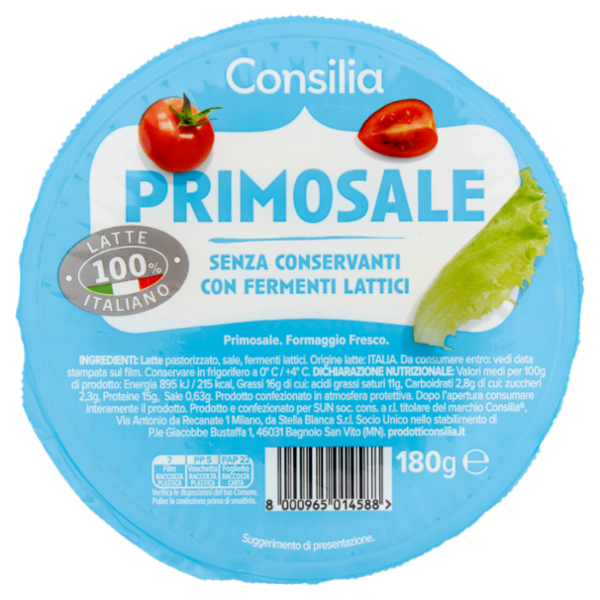 Consilia Primo Sale 180 g