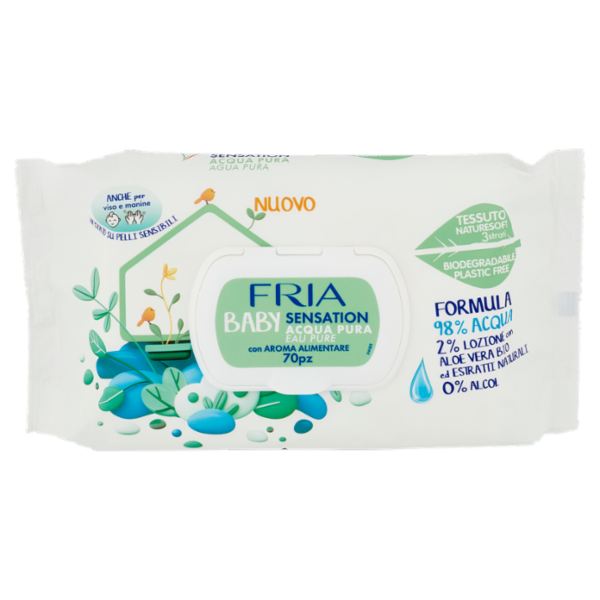 Fria Baby Sensation Acqua Pura 70 pz