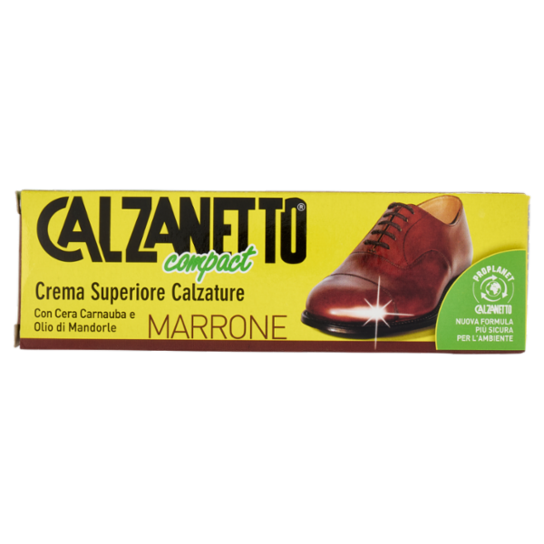 Calzanetto compact Crema Superiore Calzature Marrone 40 ml