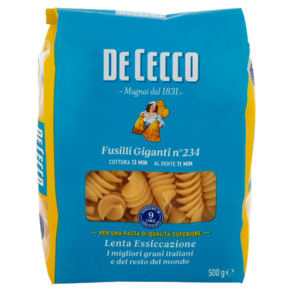 De Cecco Fusilli Giganti n°234 500 g