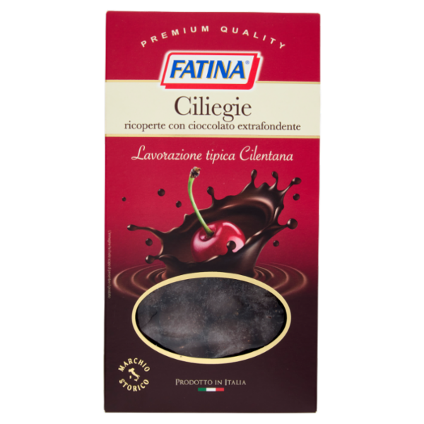 Fatina Ciliegie ricoperte con cioccolato fondente 150 g