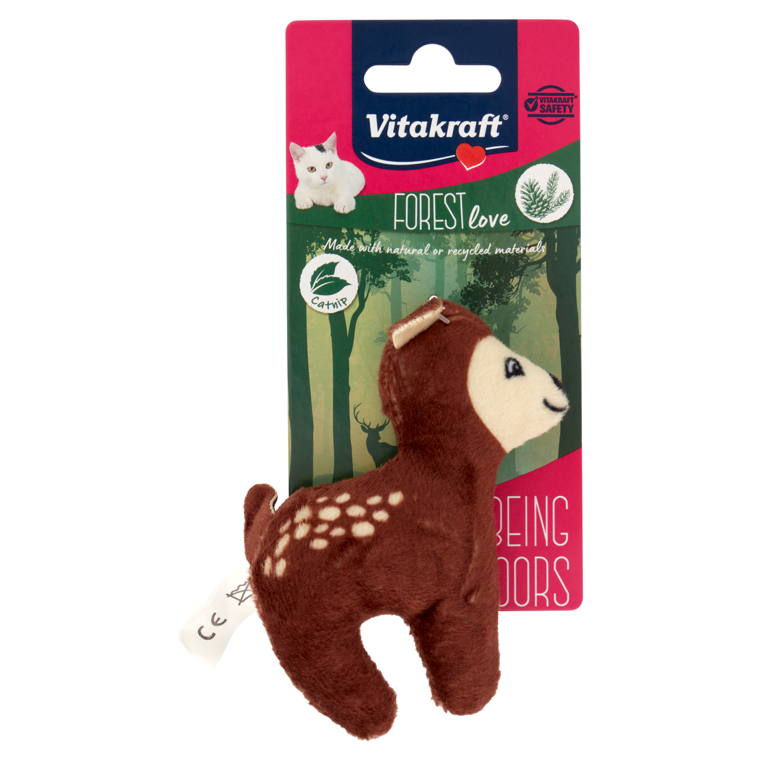 Vitakraft Forest Love Capriolo Con Campanellino Con Catnip