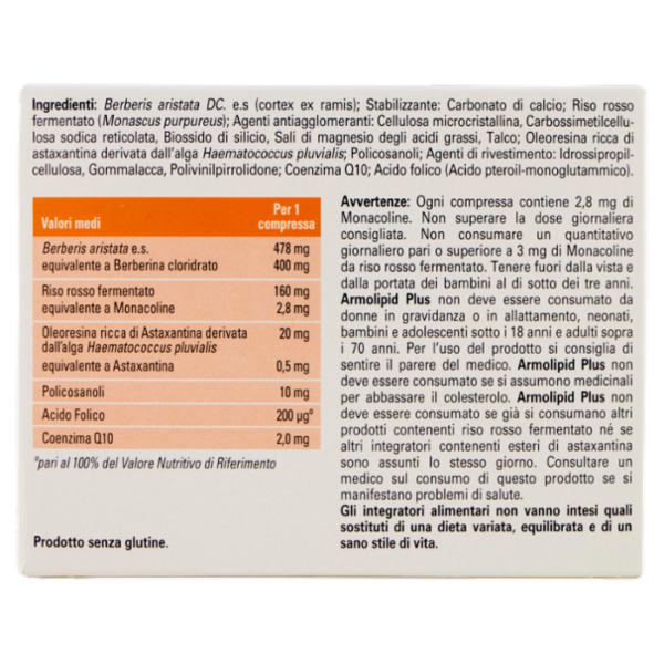 ArmoLipid Plus 30 Compresse 32 g