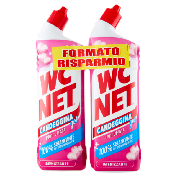 WC Net Candeggina gel Profumata Flower Fresh 2 x 700 ml