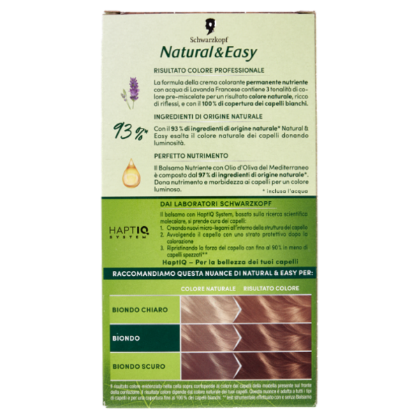 Schwarzkopf Natural&Easy 555 Biondo Scuro Dorato Naturale