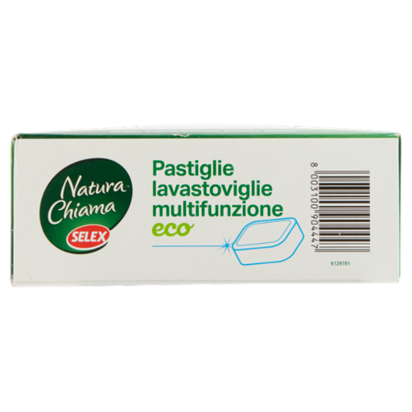 Selex Natura Chiama Detersivo per Lavastoviglie Pastiglie Multifunzione Ecologico 26x18 g