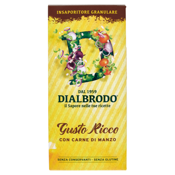 Dialbrodo Insaporitore Granulare Gusto Ricco 250 g