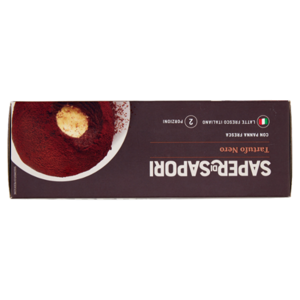 Selex Saper di Sapori 2 Tartufi Neri di Gelato Cioccolato Extra Fondente 2 x 80 g