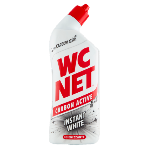 WC Net Carbon Active gel Instant White 800 ml