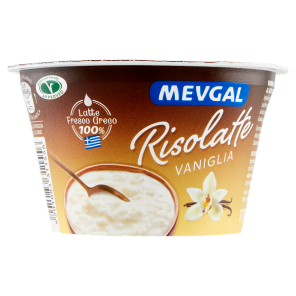 Mevgal Risolatte Vaniglia 175 g