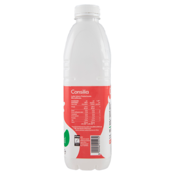 Consilia Latte Microfiltrato Intero 100% Italiano 1 L