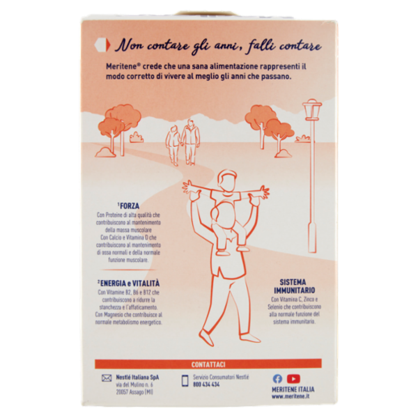 MERITENE Forza & Vitalità Cioccolato 5 x 30 g