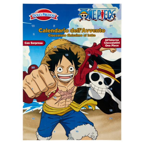 Dolci Preziosi Calendario dell'Avvento One Piece 220 g