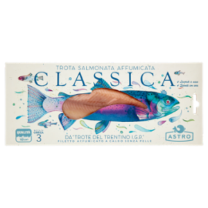 Astro Trota Salmonata Affumicata Classica 0.100 Kg