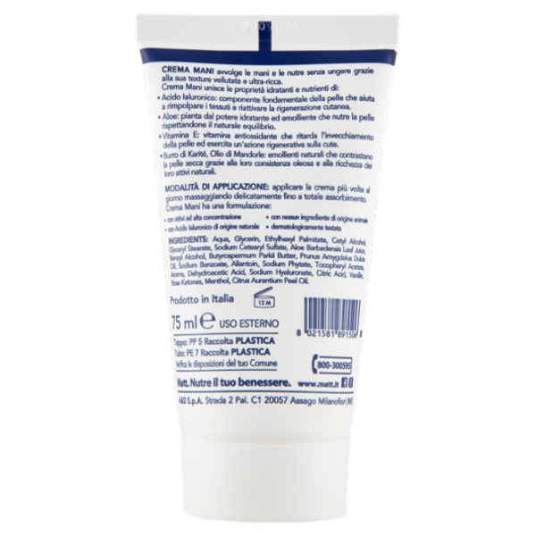 Matt Crema Mani Trattamento Intensivo 75 ml