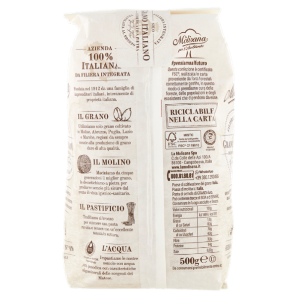 La Molisana 49 Sedanini 500 g