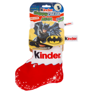 Kinder HappyCalza Mega Batman 7 Pezzi 214 g