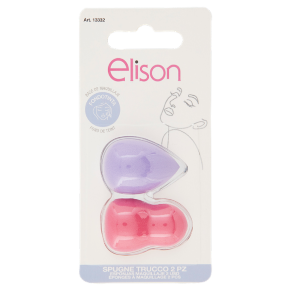 elison Spugne Trucco 2 pz