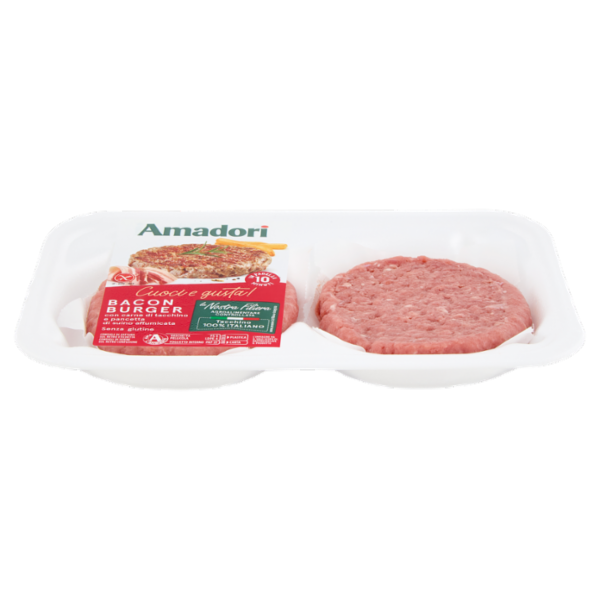 Amadori Bacon Burger 0,204 kg