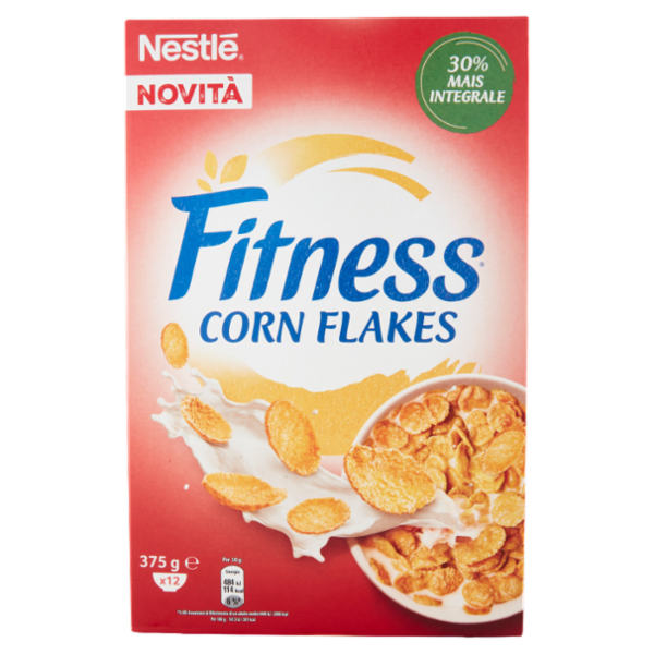 FITNESS Corn Flakes Fiocchi di Mais 375 g