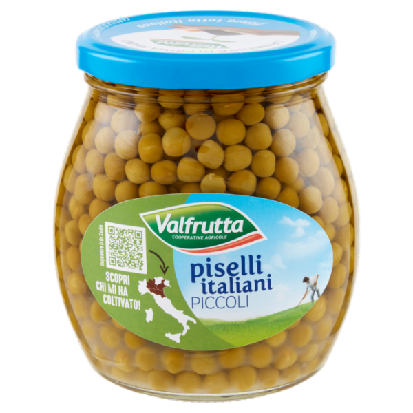 Valfrutta piselli italiani Piccoli 560 g
