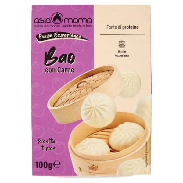 asia mama Fusion Experience Bao con Carne 100 g