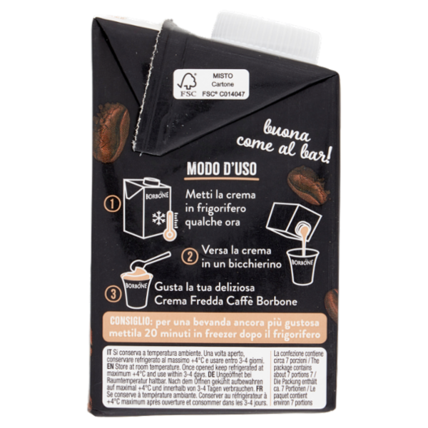 Caffè Borbone crema Fredda Caffè 550 g