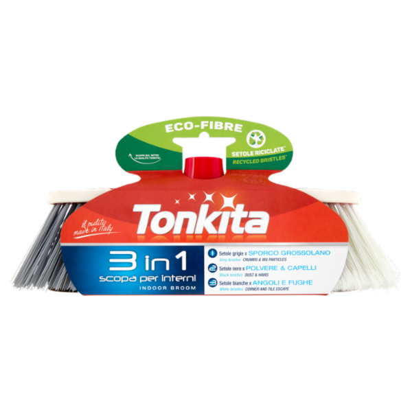 Tonkita 3 in 1 scopa per interni
