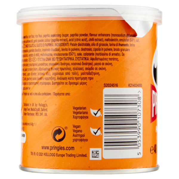 Pringles Paprika 40 g