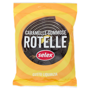 Selex Caramelle Rotelle Alla Liquirizia 200 g
