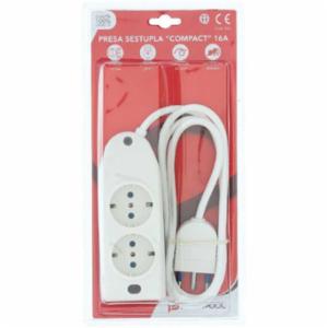 Poly Pool Multipresa Compact 6 Uscite 541