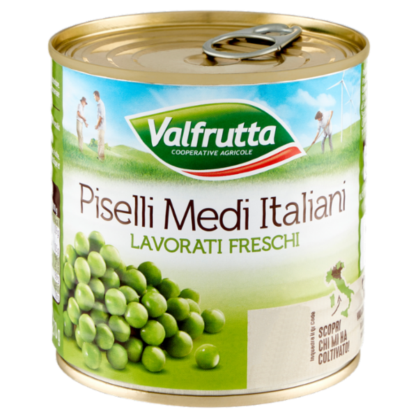 Valfrutta Piselli Medi Italiani 410 g
