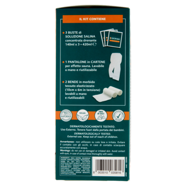 Geomar Kit Bende Drenanti con Tris di Sali